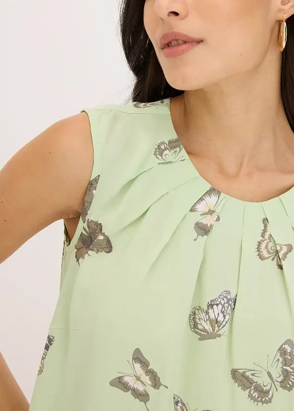 Top-blouse en viscose fluide, bonprix