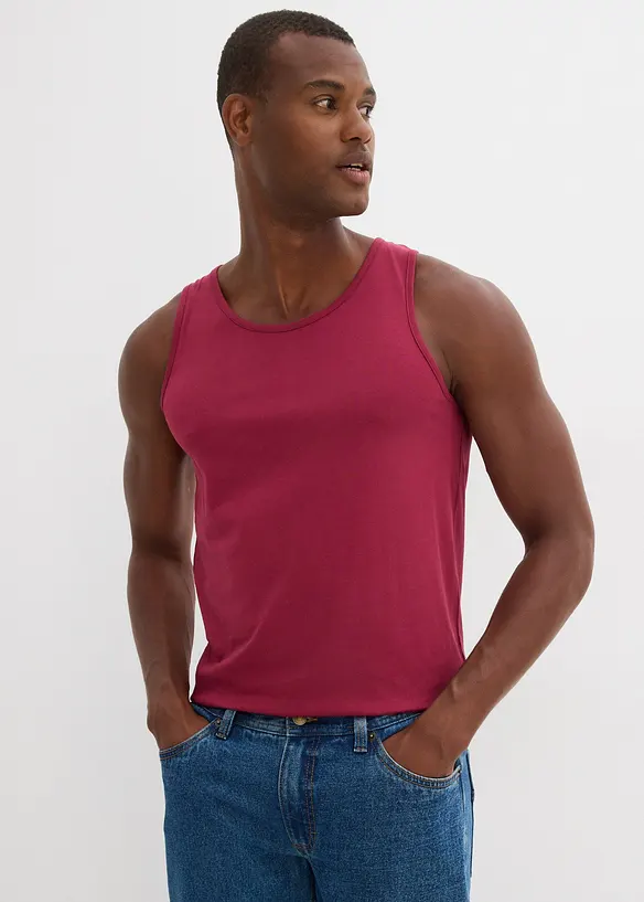 Lot de 3 débardeurs, bonprix