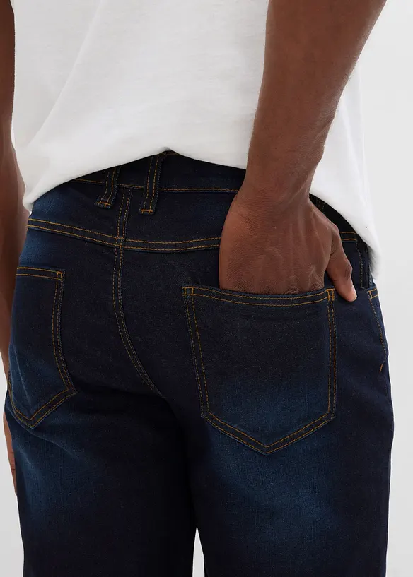 Bermuda en jean extensible, Regular, bonprix