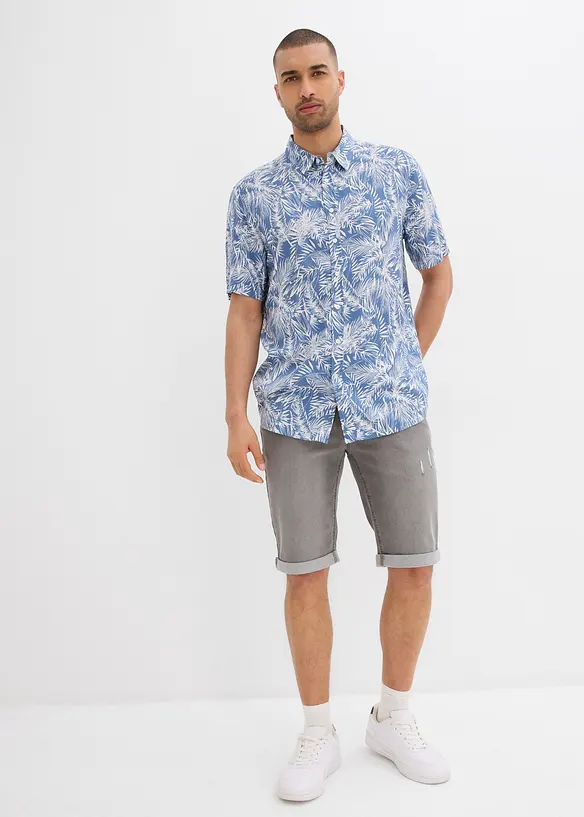 Chemise manches courtes en viscose, bonprix