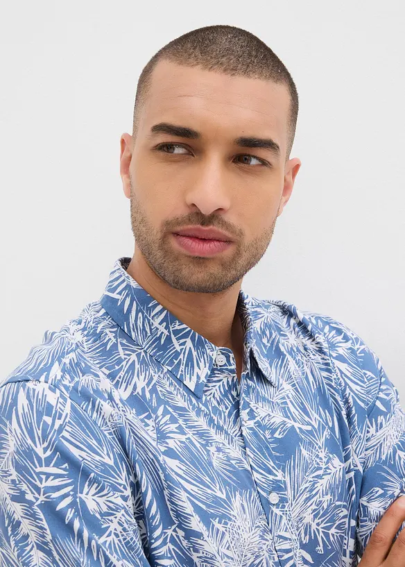 Chemise manches courtes en viscose, bonprix