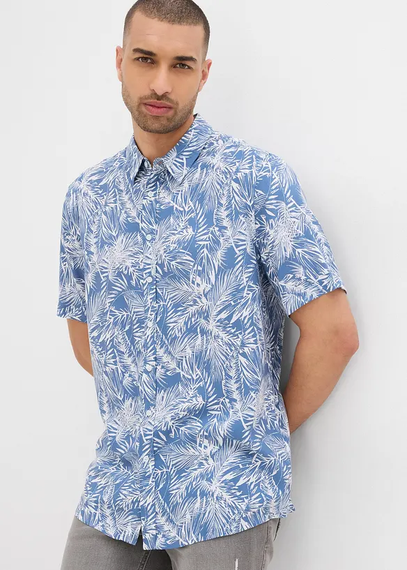 Chemise manches courtes en viscose, bonprix