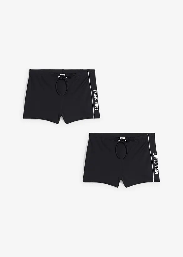 Lot de 2 shorts de bain, bonprix