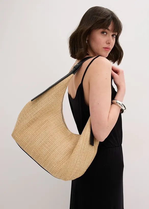Cabas aspect paille, bonprix