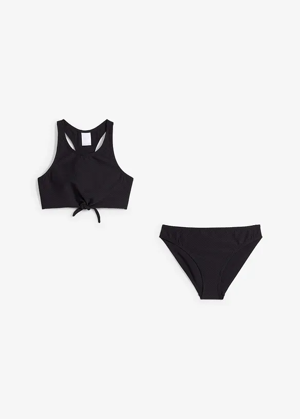 Bikini en matière texturée (ens. 2 pces), bonprix