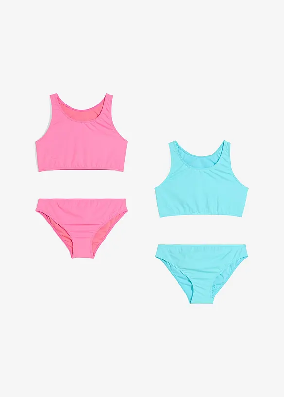 Lot de 2 bikinis, bonprix