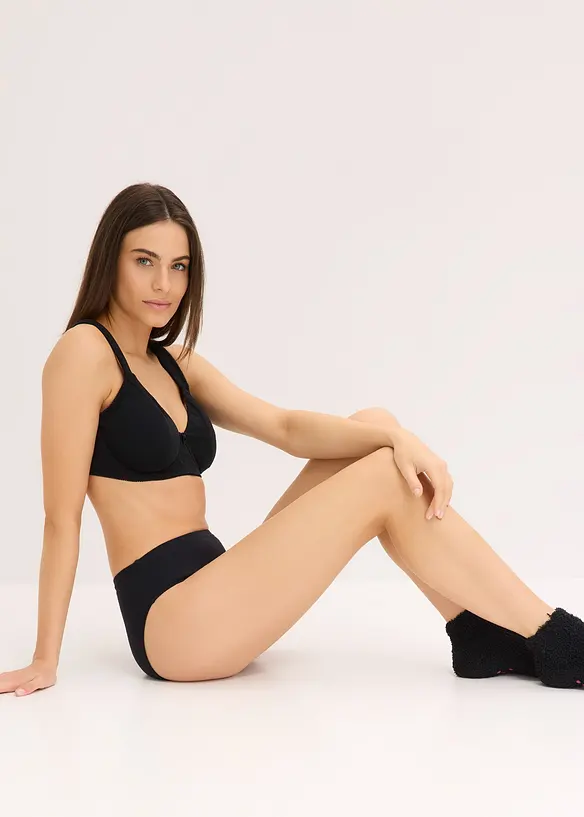 Soutiens-gorge minimiseurs moulés à armatures en coton (lot de 2), bonprix