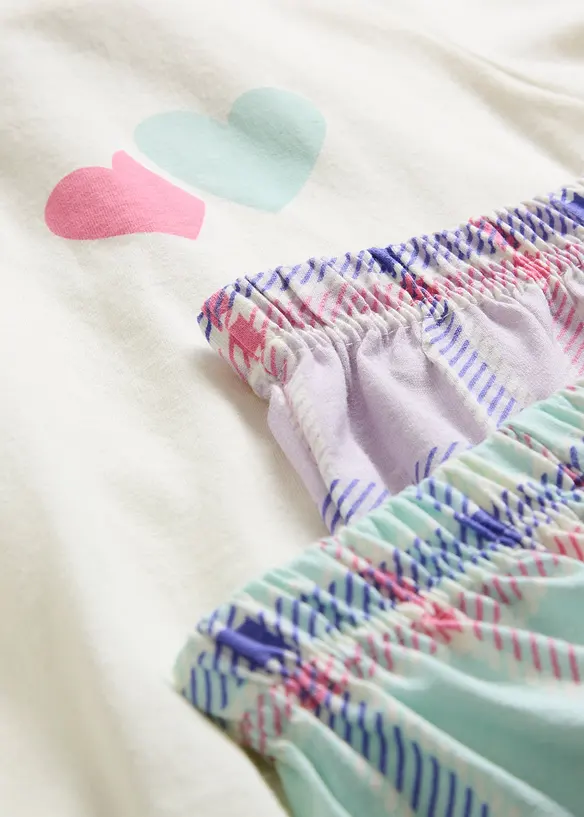 Lot de 2 pyjashorts 100% coton, bonprix