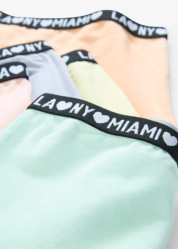 Lot de 7 boxers avec coton doux, bonprix