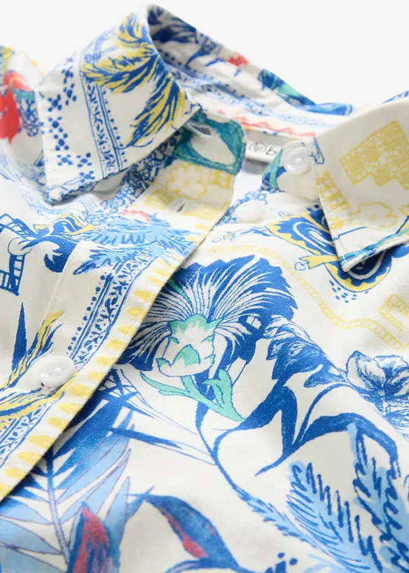 Chemisier en coton et soie, bonprix