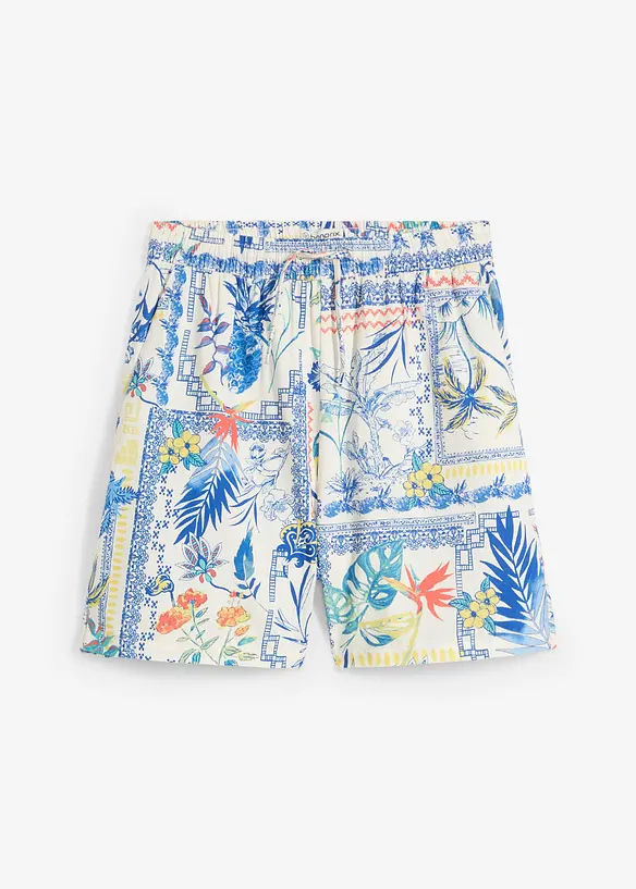 Short en coton et soie, bonprix