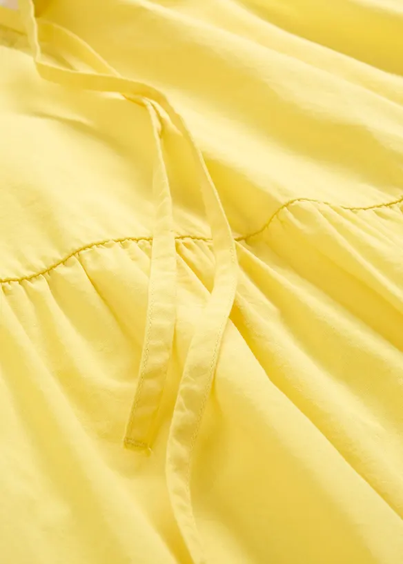 Robe en coton et soie, bonprix