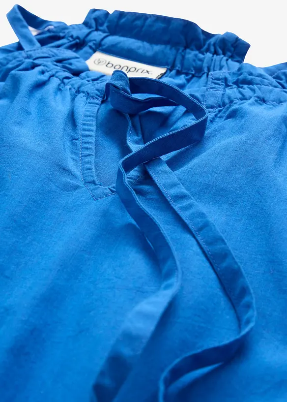 Robe en coton et soie, bonprix