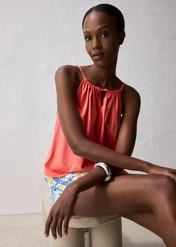 Top à fines bretelles, bonprix