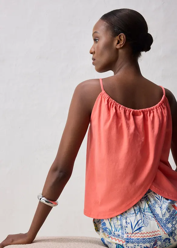 Top à fines bretelles, bonprix