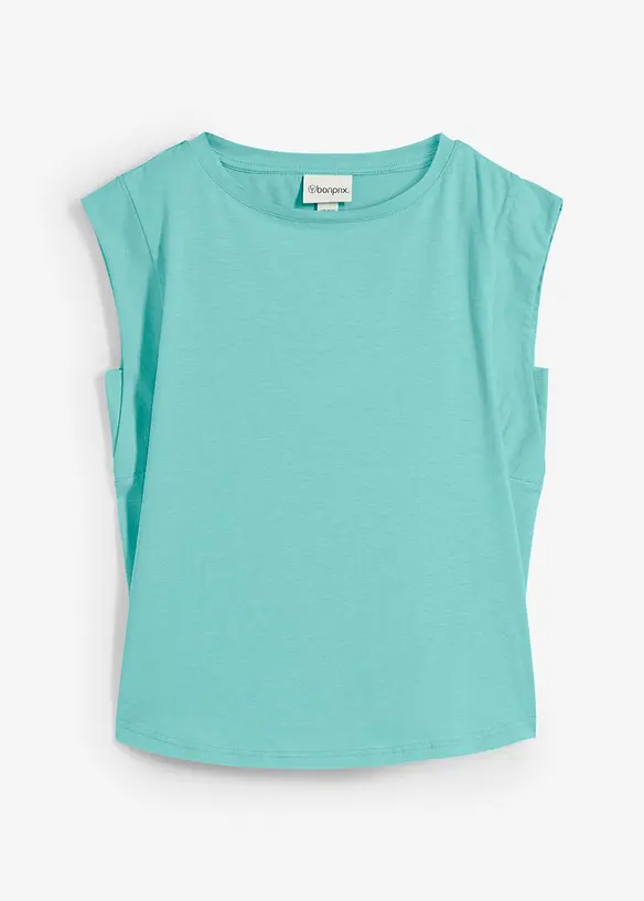 T-shirt coton et soie, bonprix
