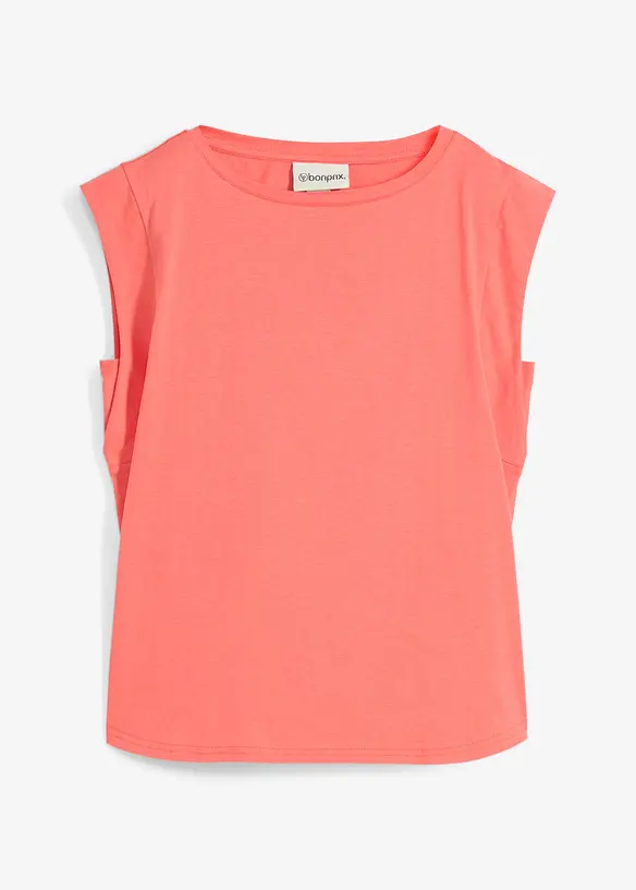 T-shirt coton et soie, bonprix