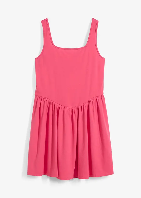 Top long en coton extensible, bonprix