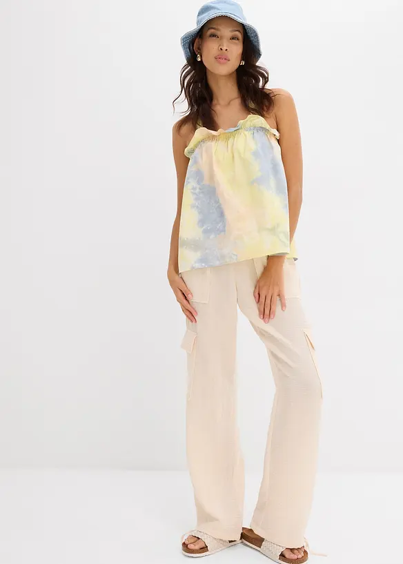 Top dos nu 100% coton, bonprix