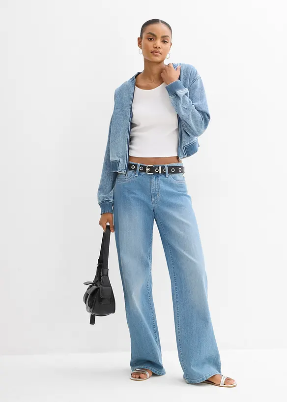 T-shirt ajust&eacute; 100% coton, bonprix