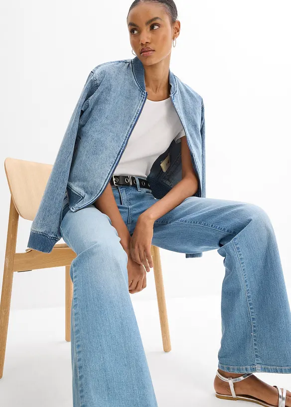 T-shirt ajust&eacute; 100% coton, bonprix