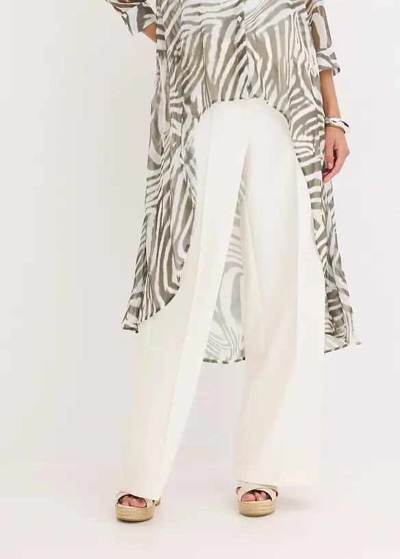 Chemisier long en crêpe, bonprix