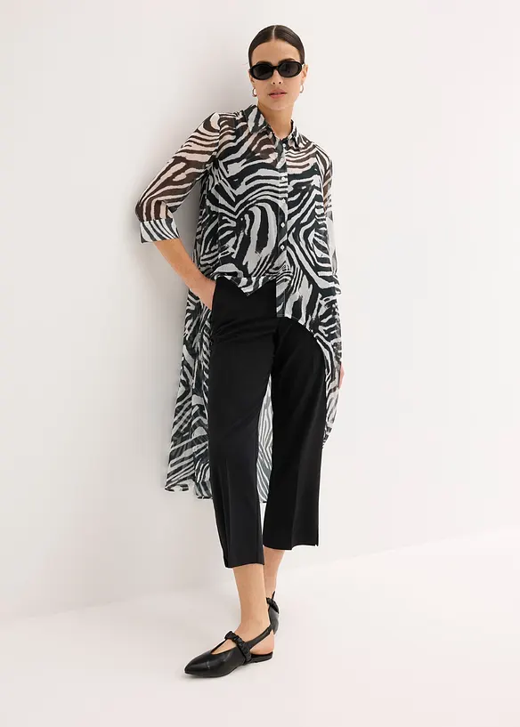 Chemisier long en crêpe, bonprix