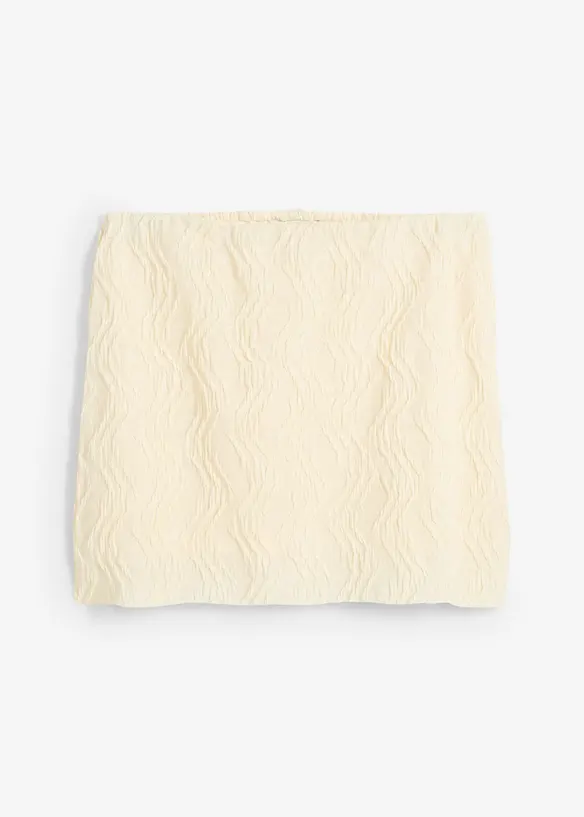 Mini-jupe texturée, bonprix