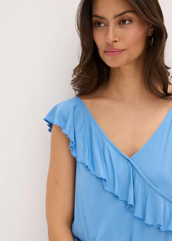 Combinaison en jersey avec volant, bonprix