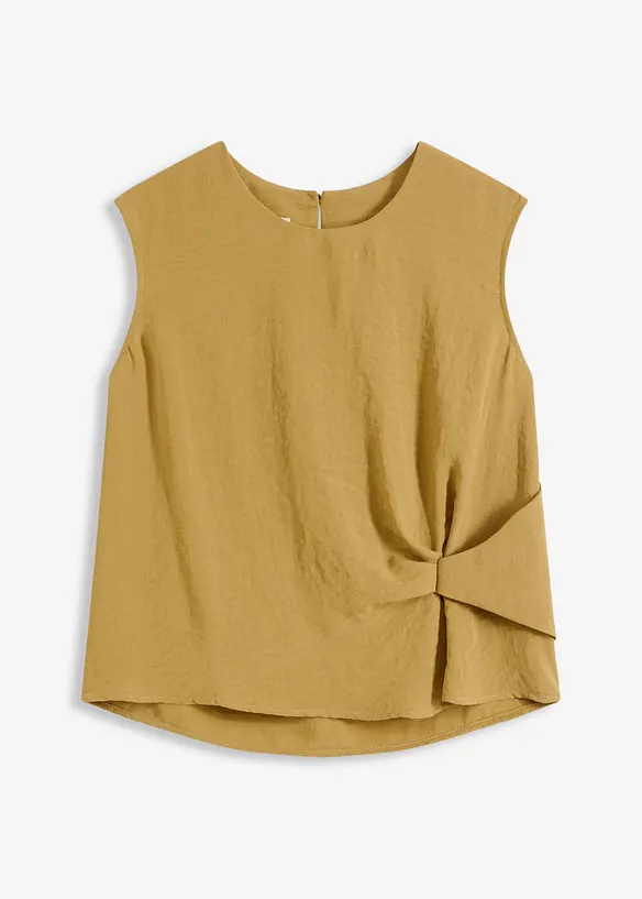 Blouse sans manches nouée sur le côté, bonprix