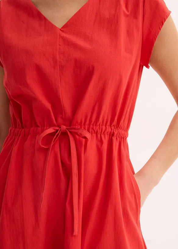 Robe en popeline de coton, bonprix