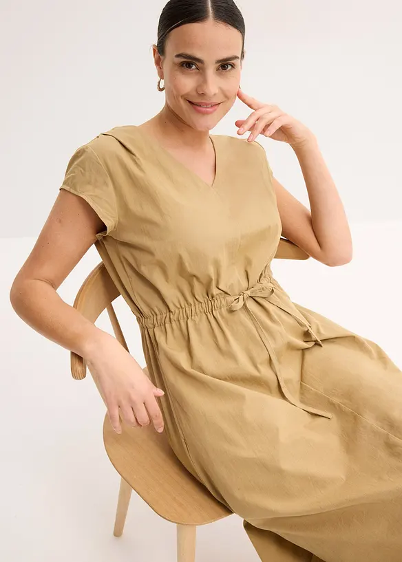 Robe en popeline de coton, bonprix