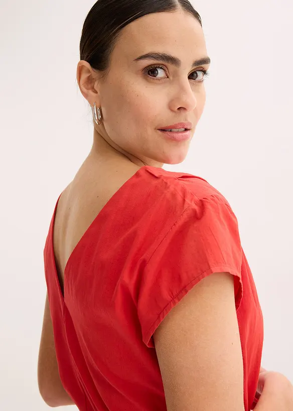 Robe en popeline de coton, bonprix