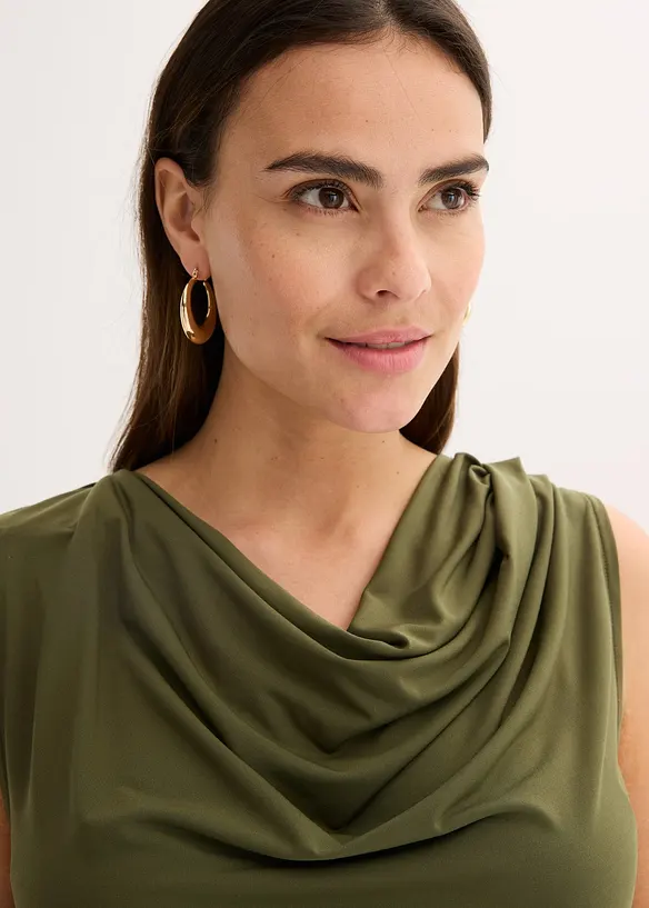 Robe en jersey avec ceinture (ens. 2 pces), bonprix