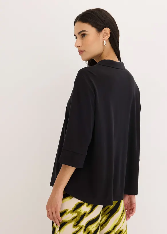 Tunique fluide en maille piquée de viscose, bonprix