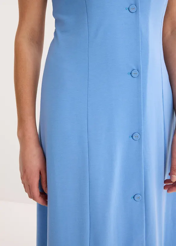 Robe fendue en jersey, bonprix