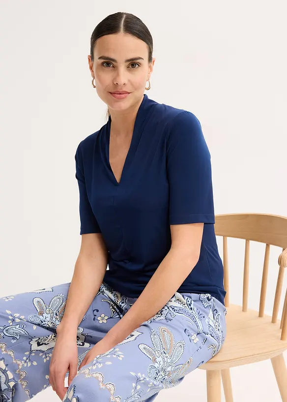 T-shirt à col cygne, bonprix