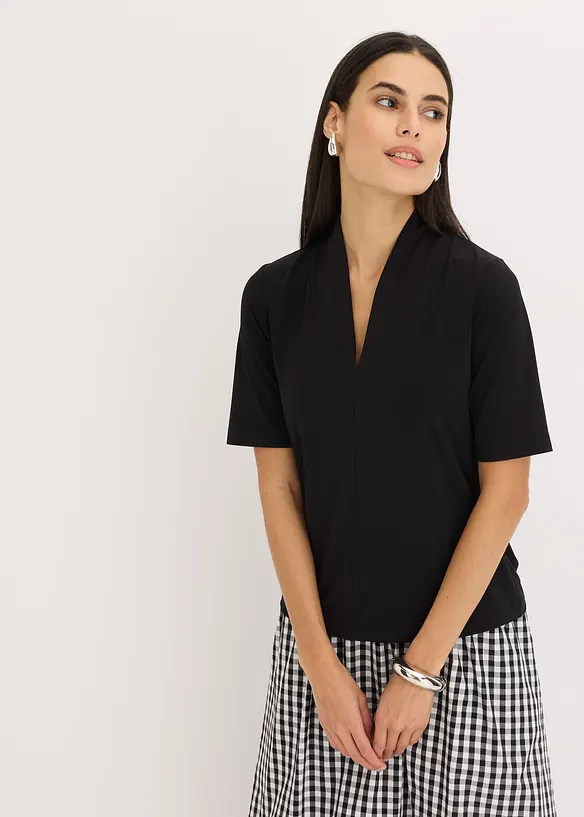 T-shirt à col cygne, bonprix