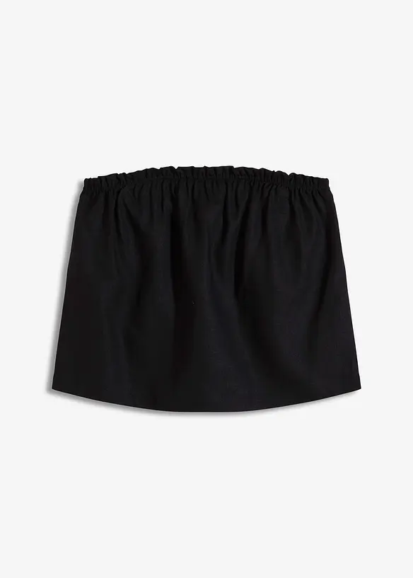 Top en lin majoritaire, bonprix