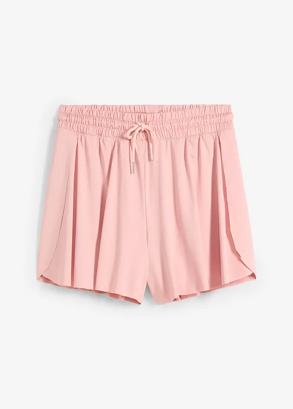 Short taille élastiquée esprit tennis, bonprix