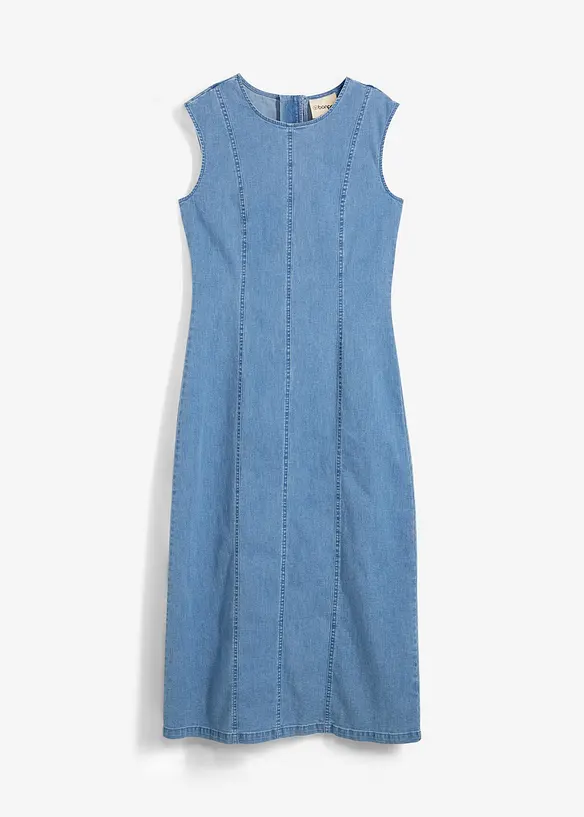 Robe en denim coton extensible, bonprix