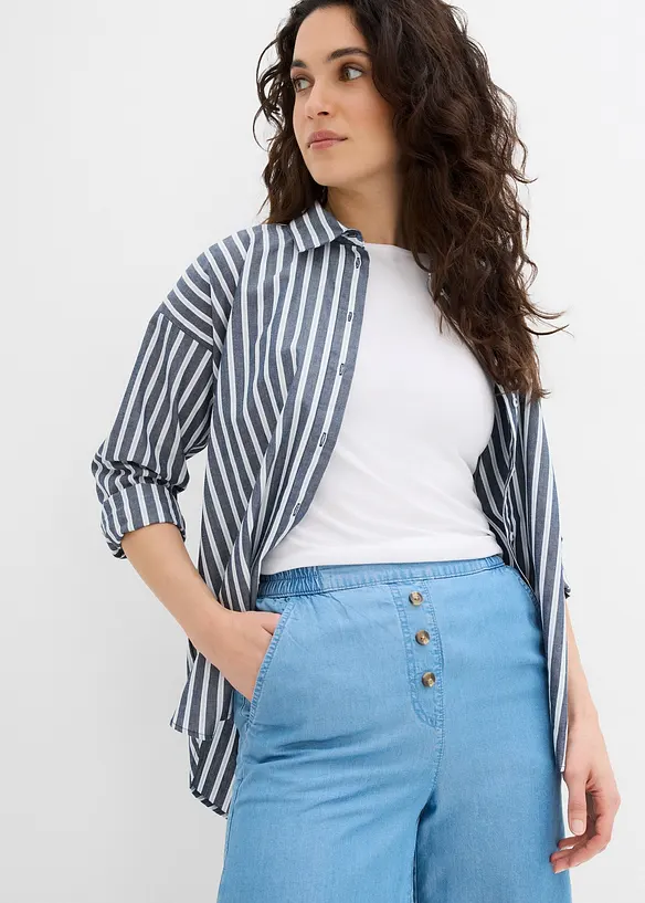 Short en Lyocell à taille élastiquée, bonprix