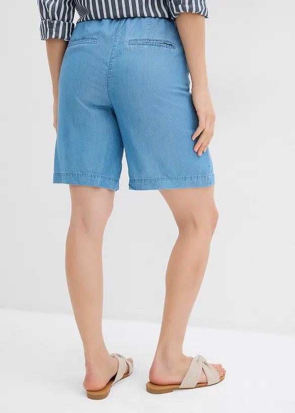 Short en Lyocell à taille élastiquée, bonprix