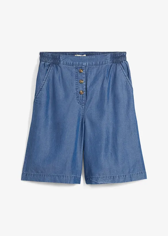 Short en Lyocell à taille élastiquée, bonprix