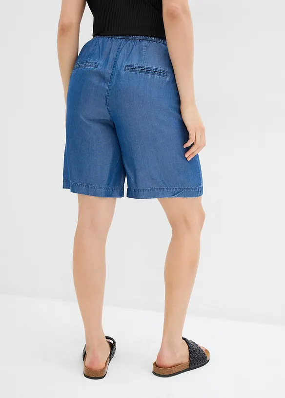 Short en Lyocell à taille élastiquée, bonprix