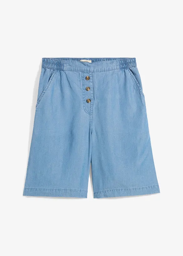 Short en Lyocell à taille élastiquée, bonprix