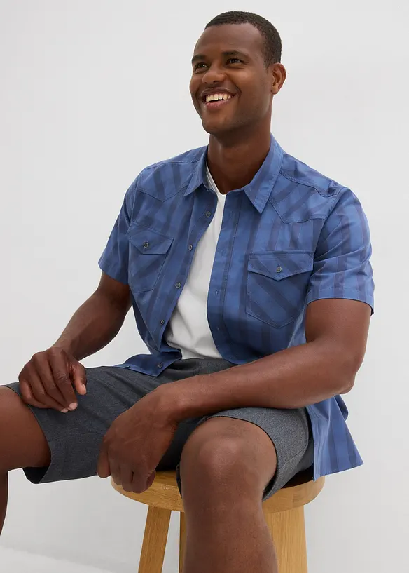 Chemise manches courtes 100% coton, bonprix