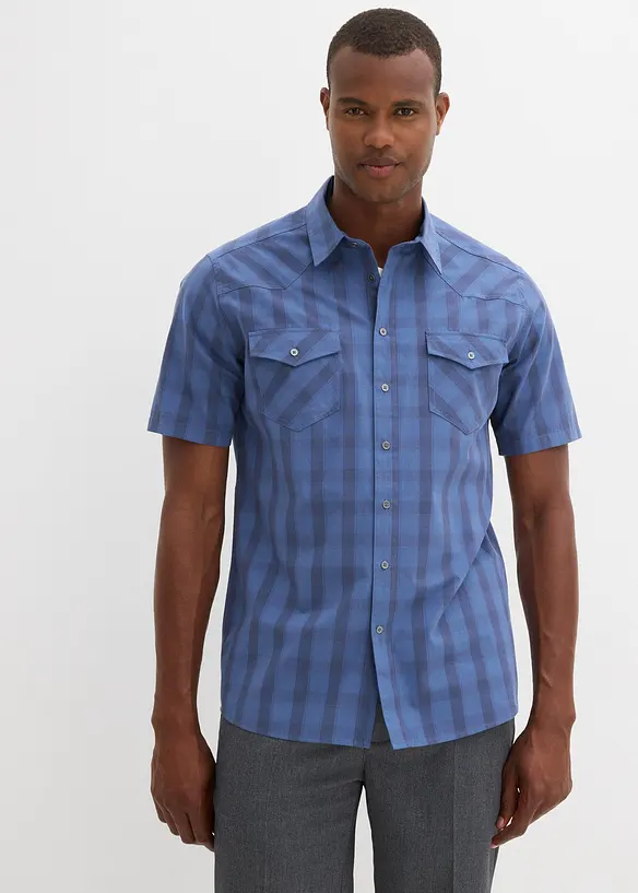 Chemise manches courtes 100% coton, bonprix