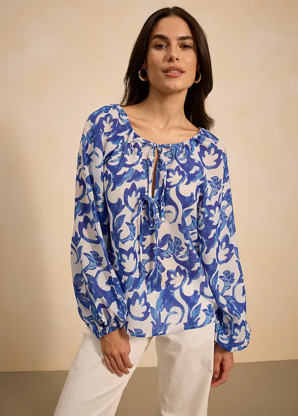 Blouse-tunique imprimée, bonprix