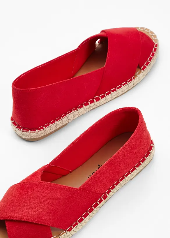 Espadrilles détail peep-toe, bonprix